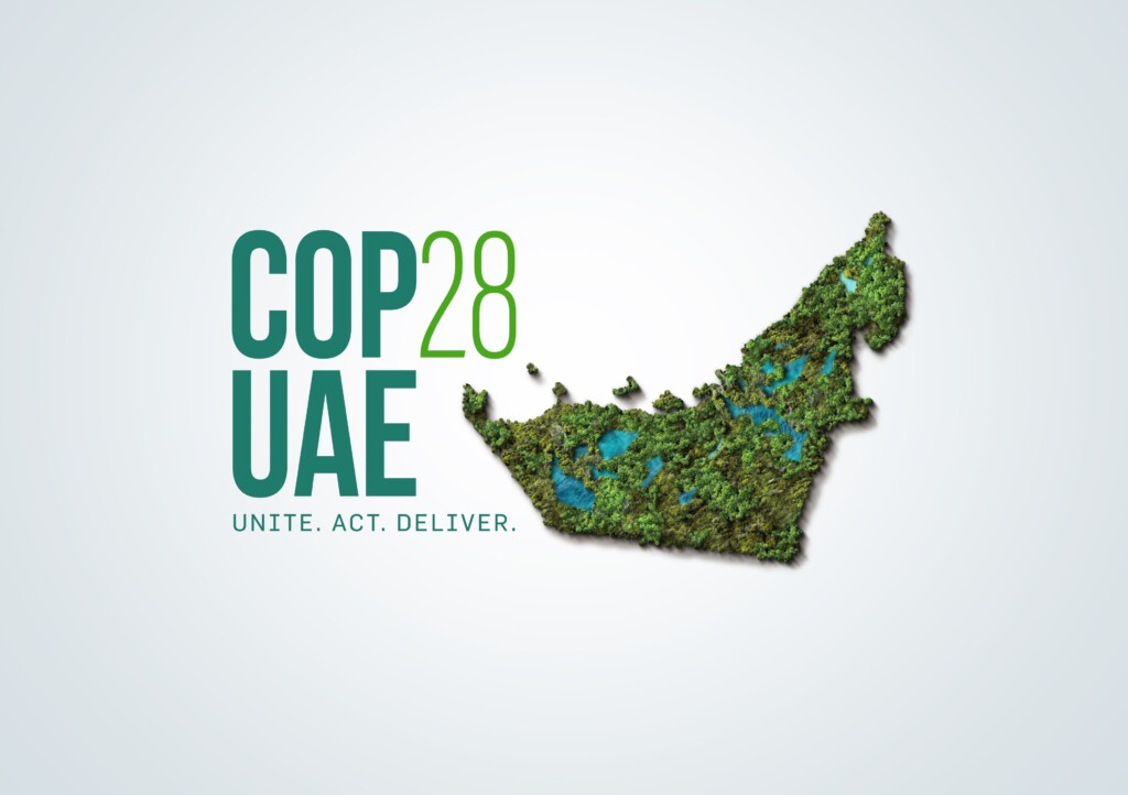Logomarca oficial da COP 28
