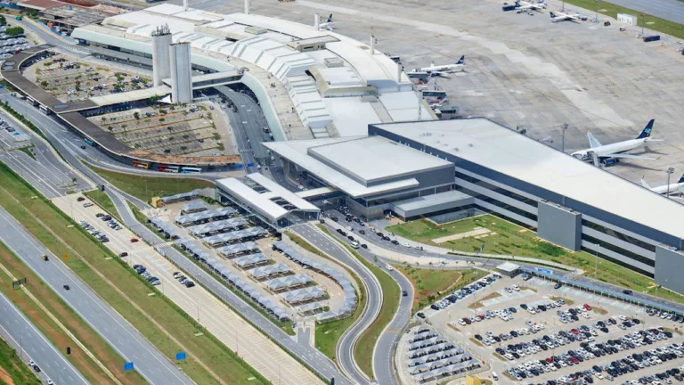Aeroporto de Confins, em Minas Gerais